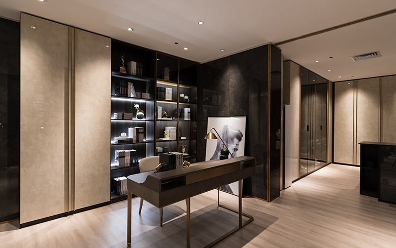 輕奢格調(diào)·書房護墻系統(tǒng)