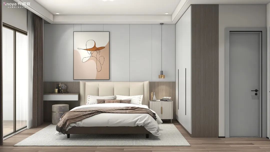 不一樣的床頭柜設(shè)計(jì)，小臥室也能有大空間