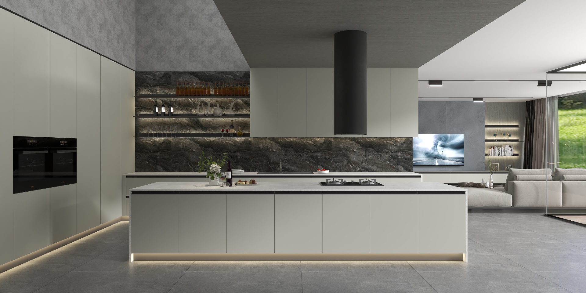 定制櫥柜選深色好還是淺色好？如何搭配定制櫥柜？